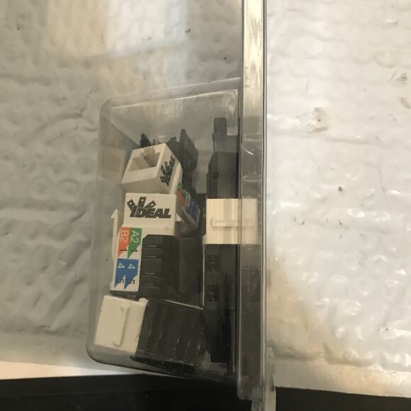 IDEAL 89-751WH CAT5e Gigabit Keystone Data Jack (10 PACK) NEW. - Picture 2 of 6